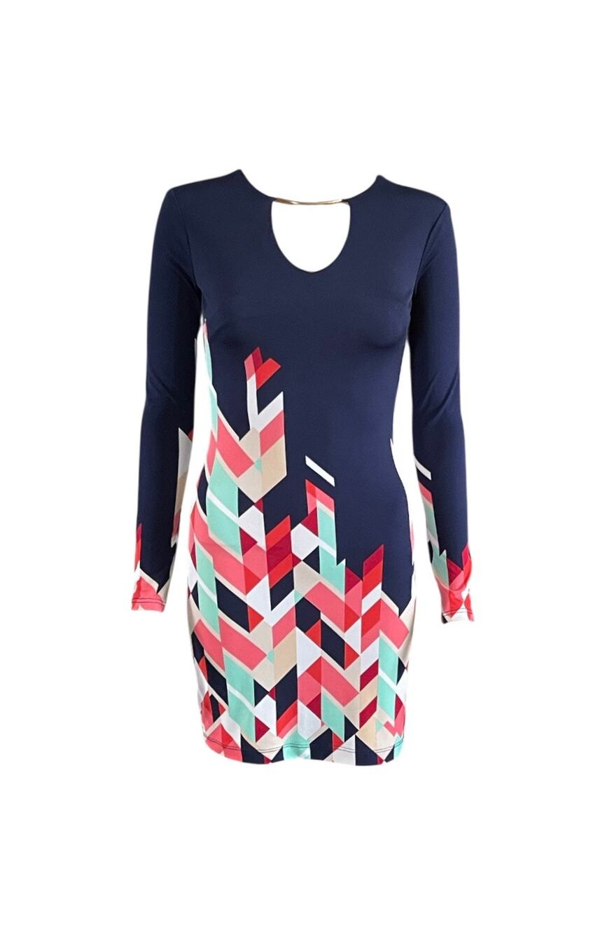 B.Darling Long Sleeves Mini Dress Juniors Size 1/2